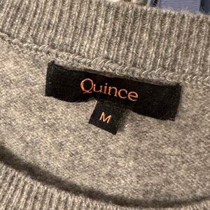 Quince Gray Sweater - Medium